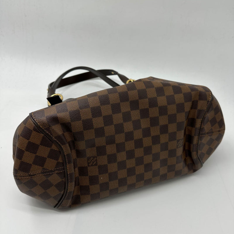 LOUIS VUITTON Damier Ebene Sistina GM