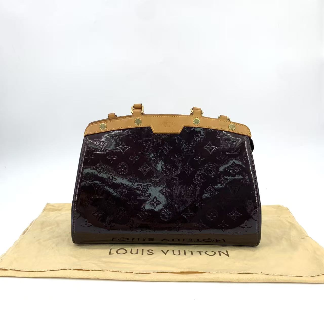 Brea Handbag Monogram Vernis