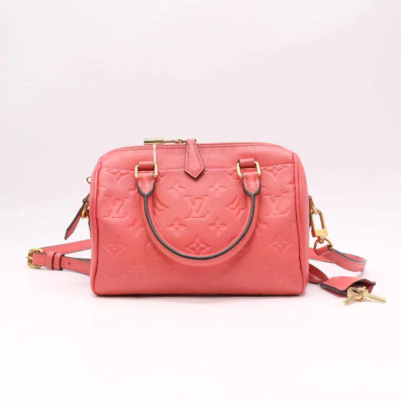 Louis Vuitton Speedy Bandouliere Bag Monogram Empreinte Leather 20 Twins LDJ5354