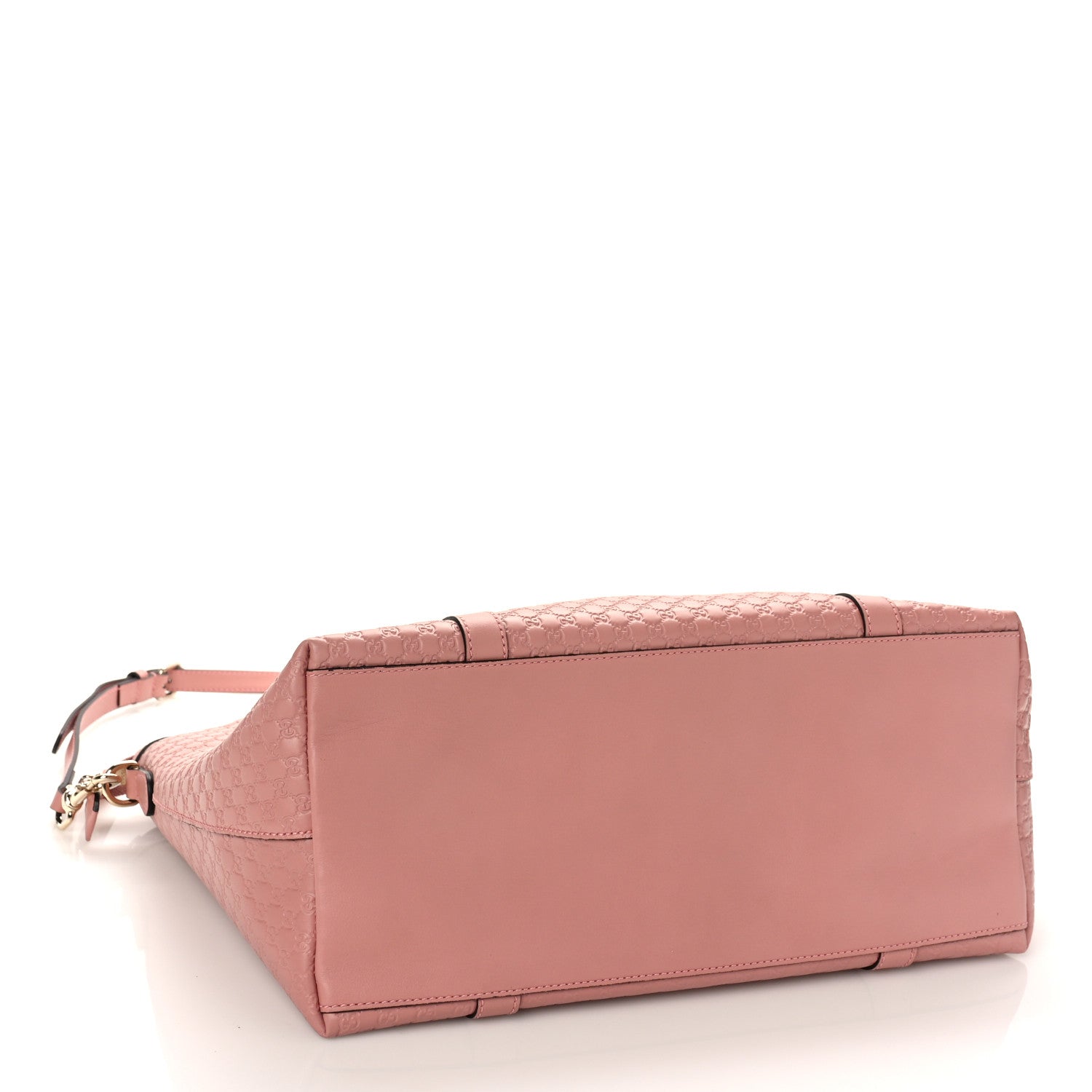 Soft Microguccissima Large Dome Satchel Soft Pink twins