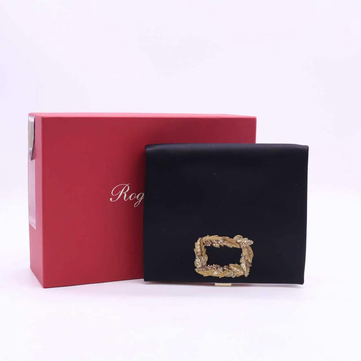 Roger Vivier Satin Clutch twins W23689