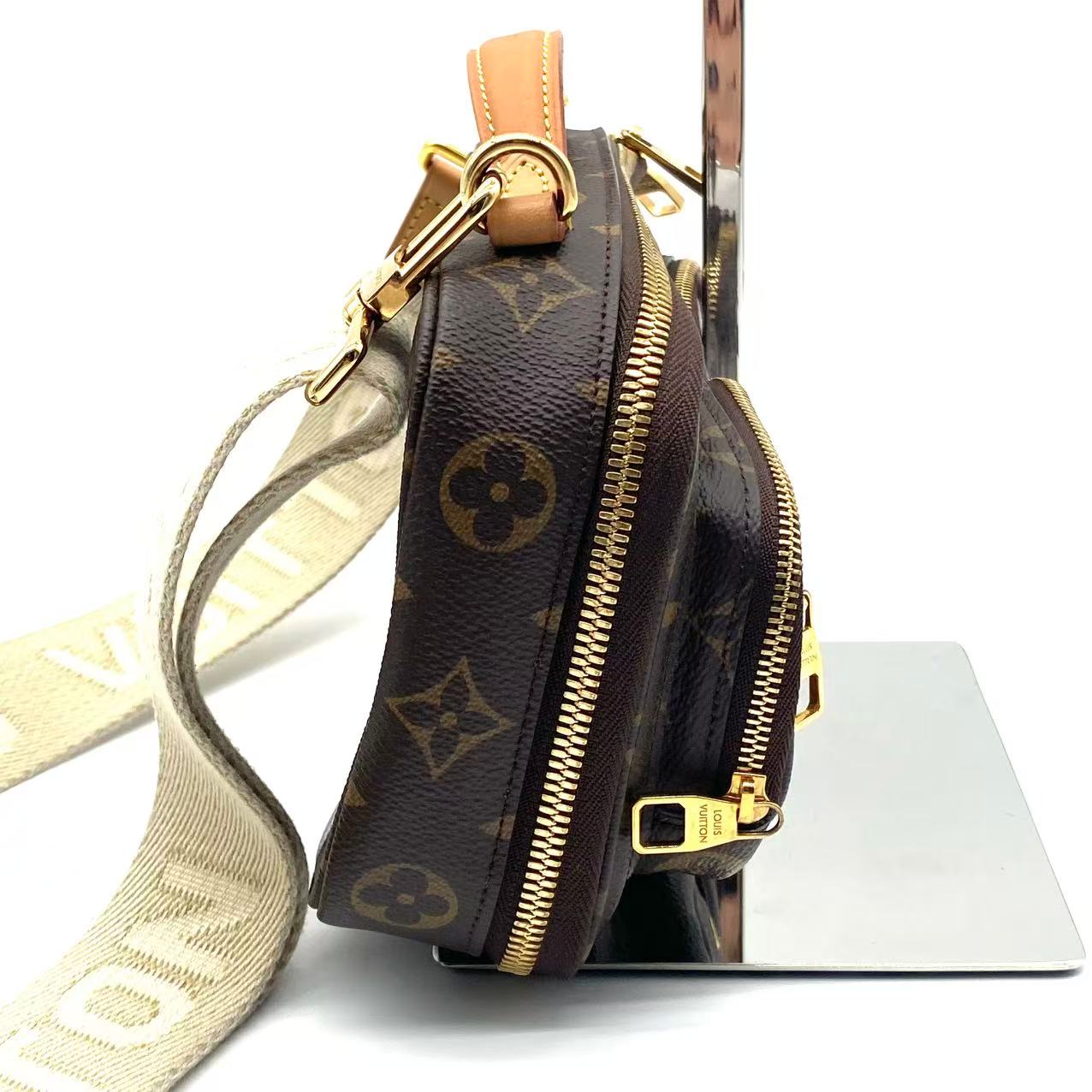 Croisé Utility cloth handbag