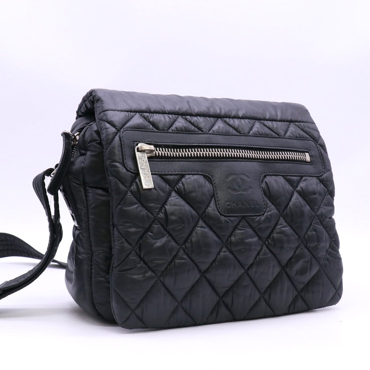 Coco Cocoon Black Shoulder Bag Twins LDJ6621