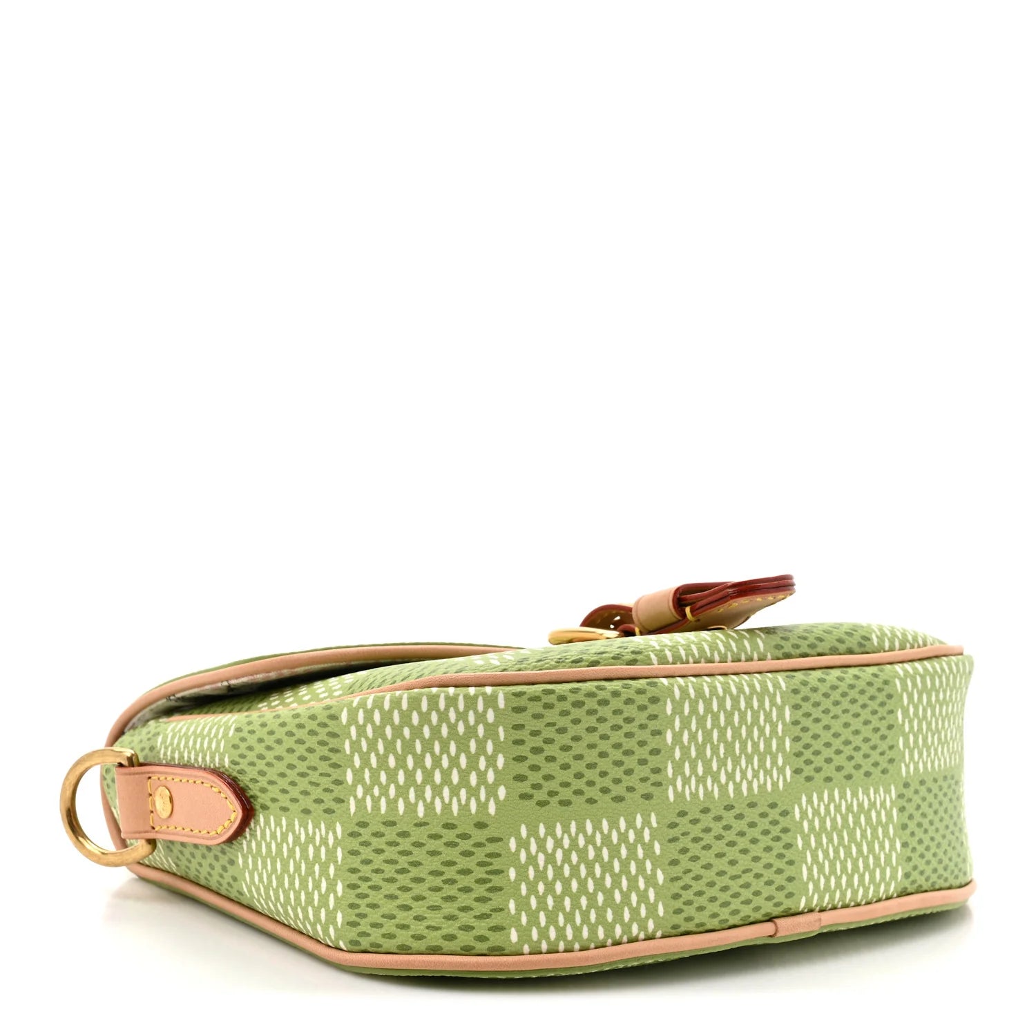 Louis Vuitton Damier Golf Montsouris Messenger PM Green twins LDJ4396