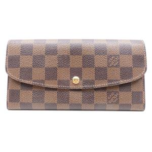 Damier Ebene Emilie Wallet