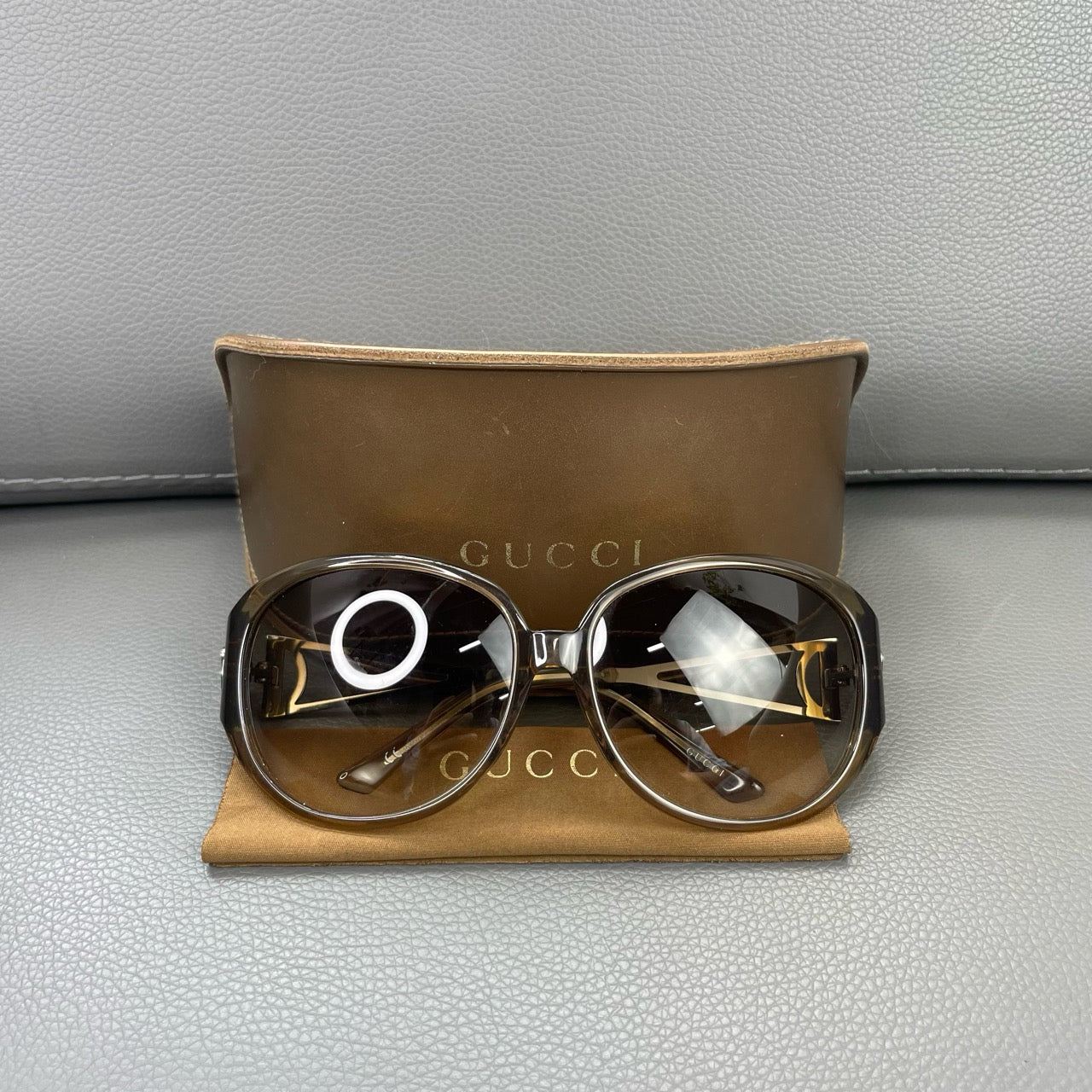 Gucci Oversize Gradient Sunglasses Twins LDJ3850