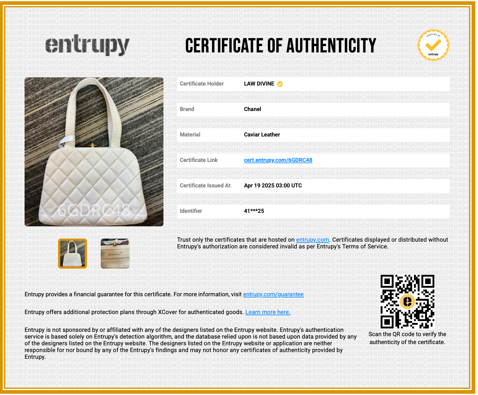 Chanel Quilted Handbag