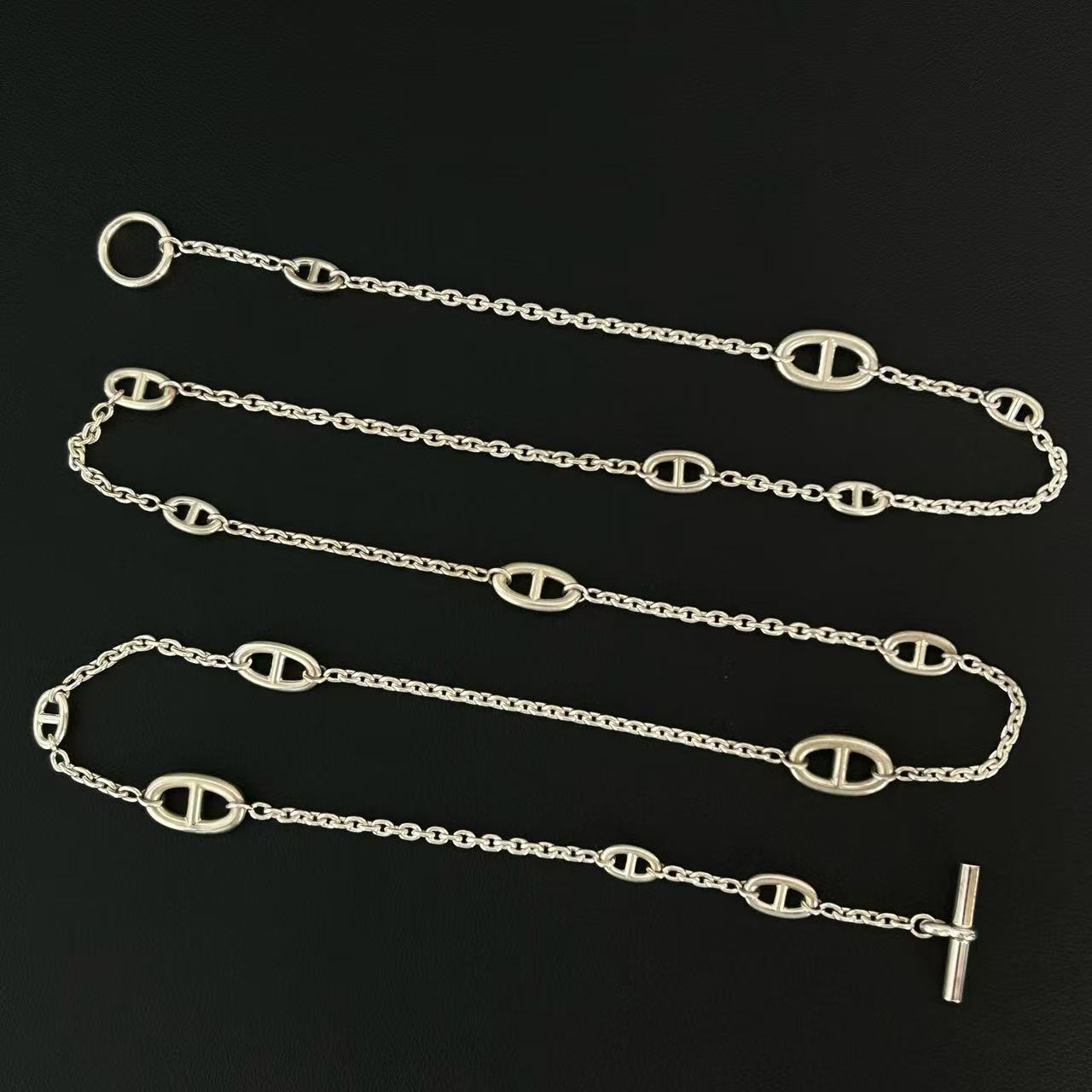Chaine d'Ancre Farandole Pendant Necklace Sterling Silver Twins LDJ4226
