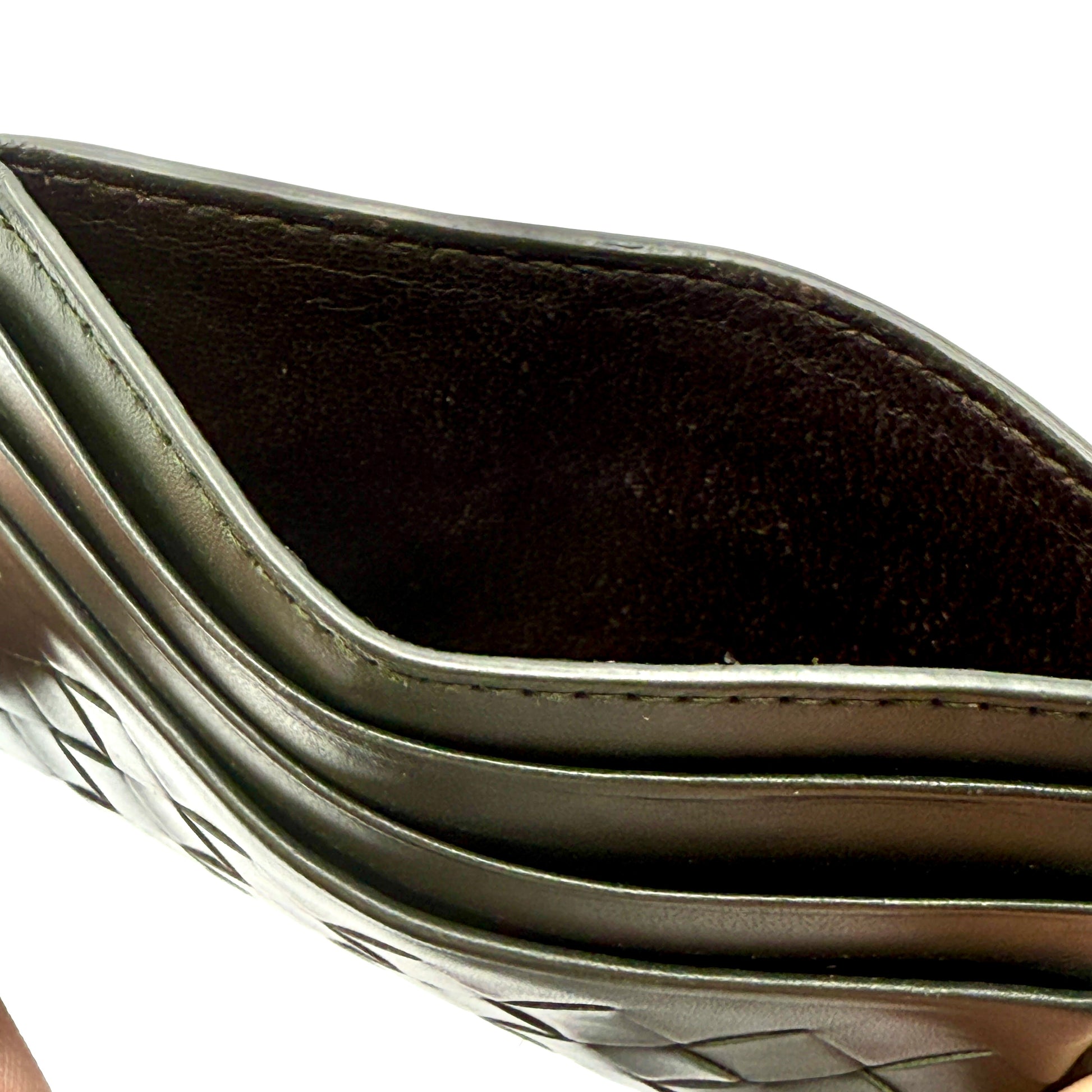 Intrecciato Credit Card Case