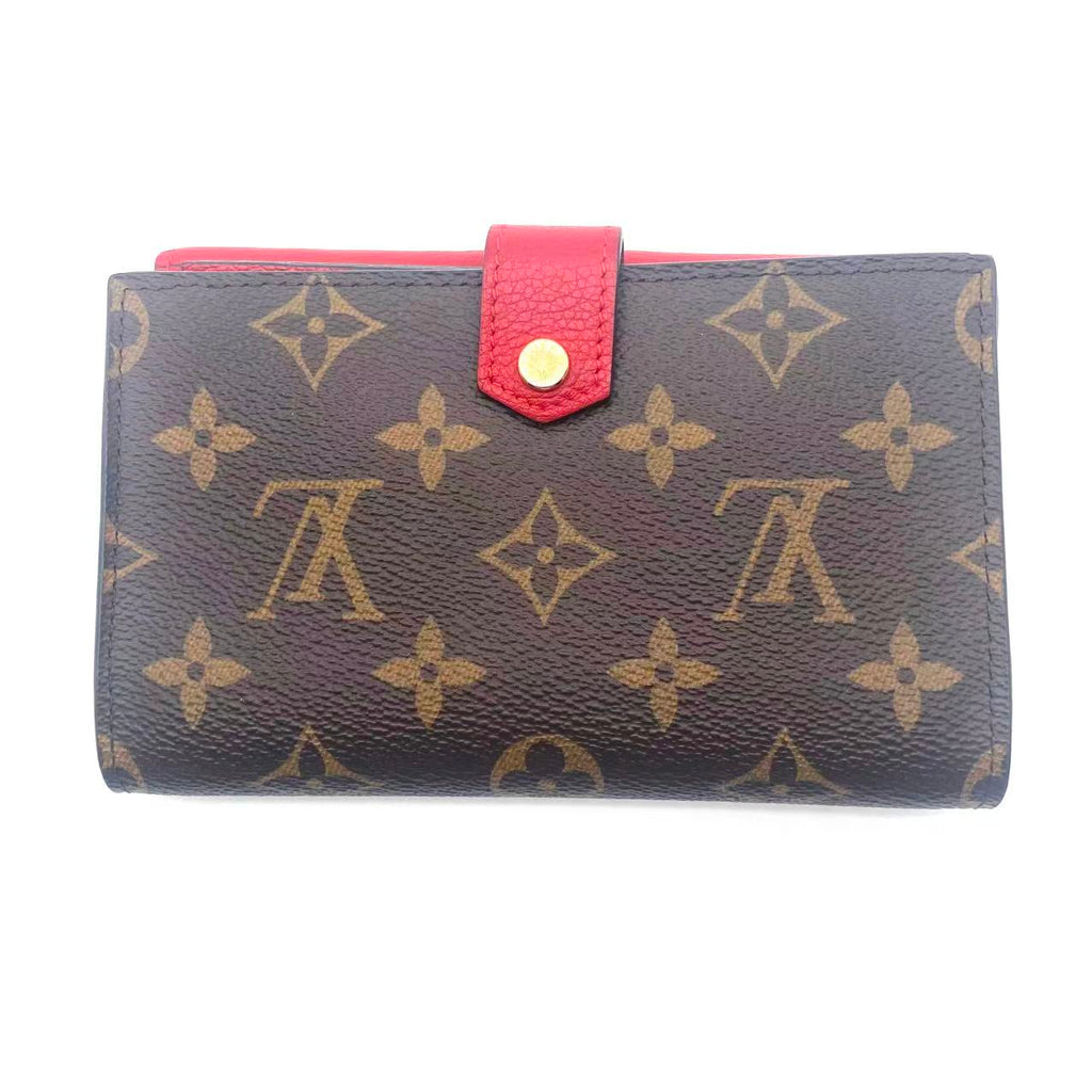 Cerise Monogram Canvas Pallas Compact Wallet