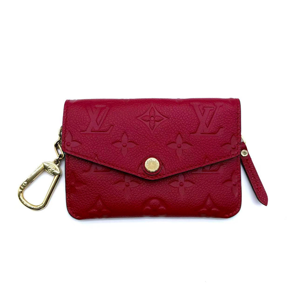 Empreinte Key Pouch Cherry