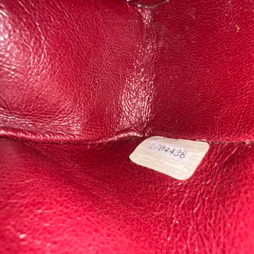 Black Quilted Lambskin Small Classic Double Flap Gold Hardware Twins