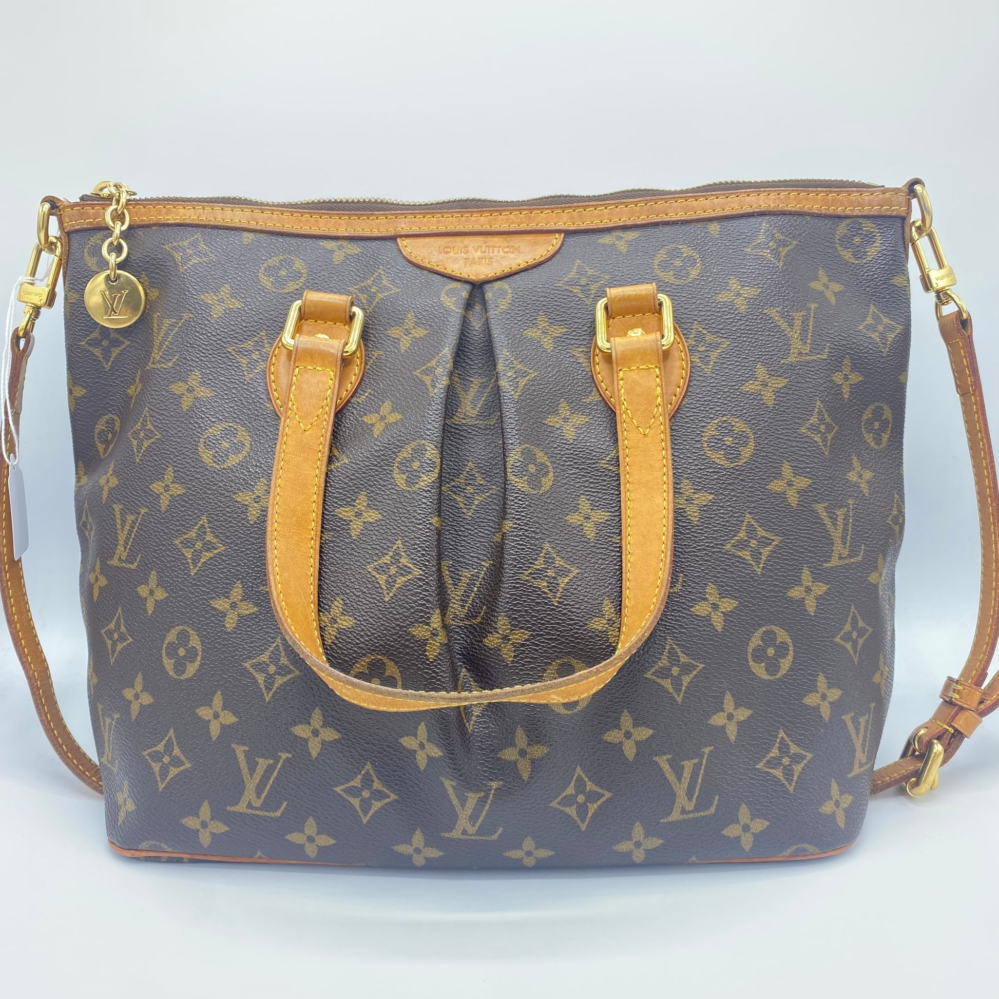PRE-OWNED Monogram Canvas Palermo PM Satchel