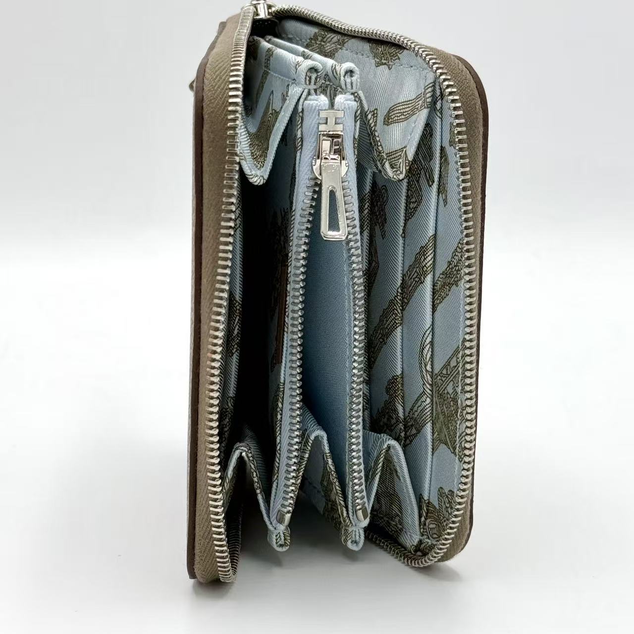 Silk'in Compact Wallet Etoupe