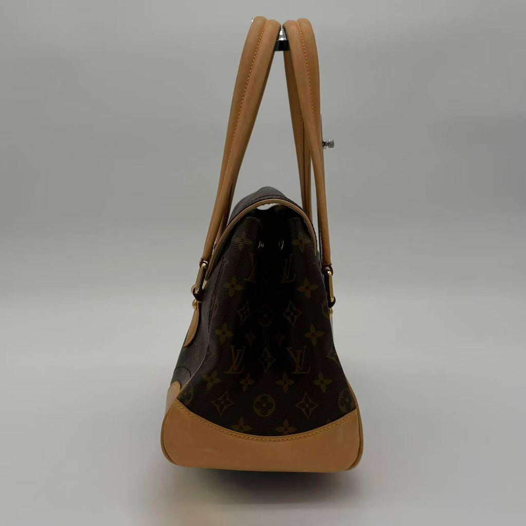 Beverly Handbag Monogram Canvas GM