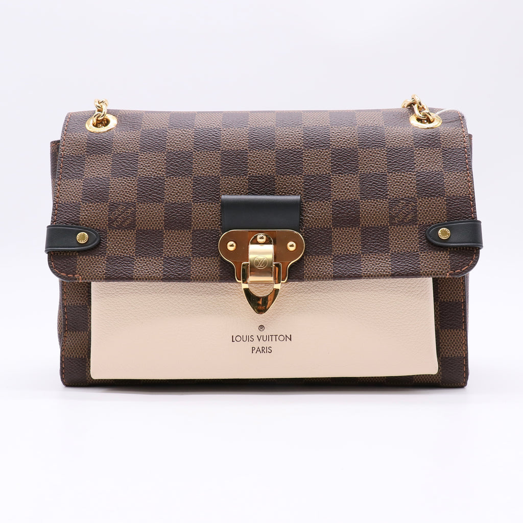Vavin Handbag Damier with Leather Twins LDZ393