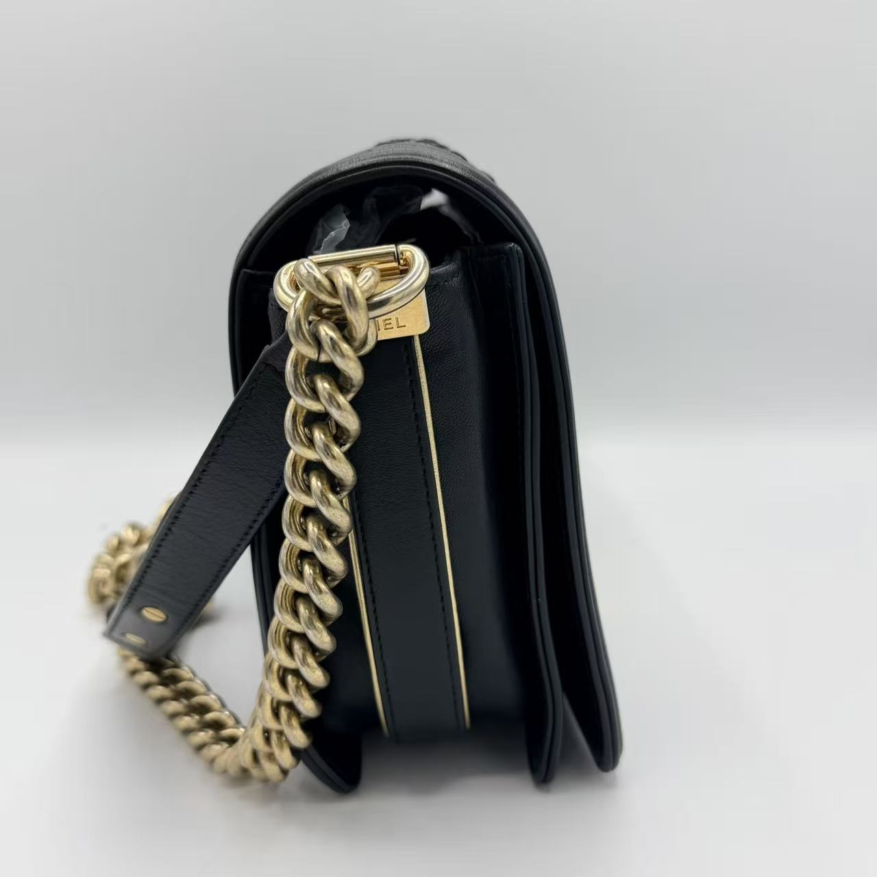 Boy Flap Bag Braided Sheepskin New Medium