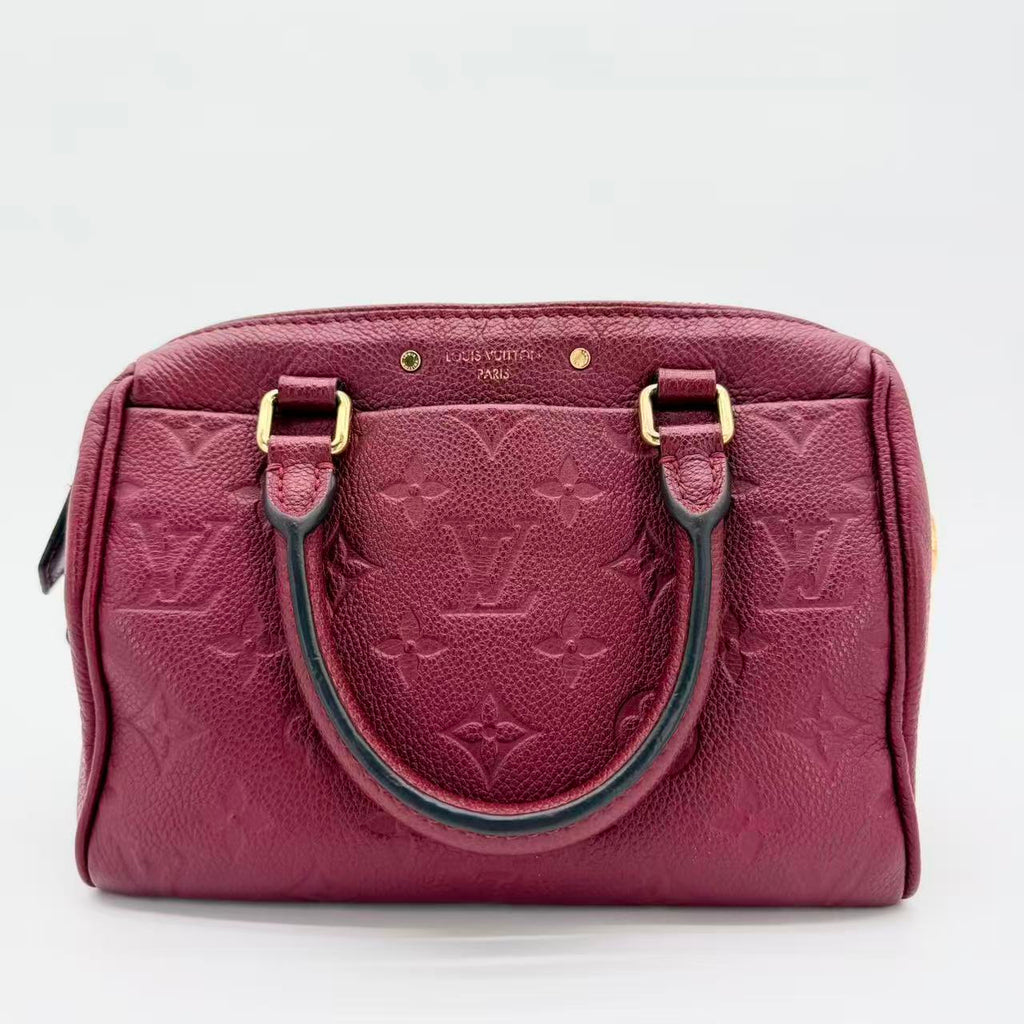 Speedy Bandouliere NM Bag Monogram Empreinte Leather 20