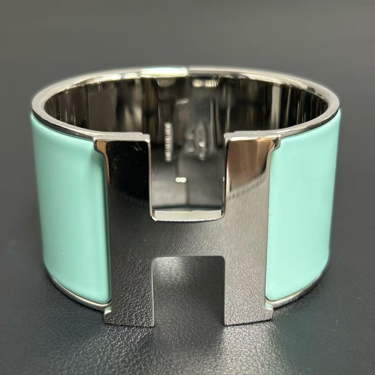 Clic H Bracelet Enamel Extra Wide Twins LDJ3778