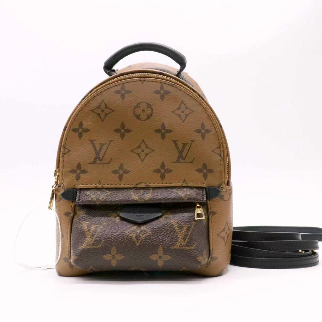 Louis Vuitton Reverse Monogram Palm Springs Backpack Mini twins LDZ889