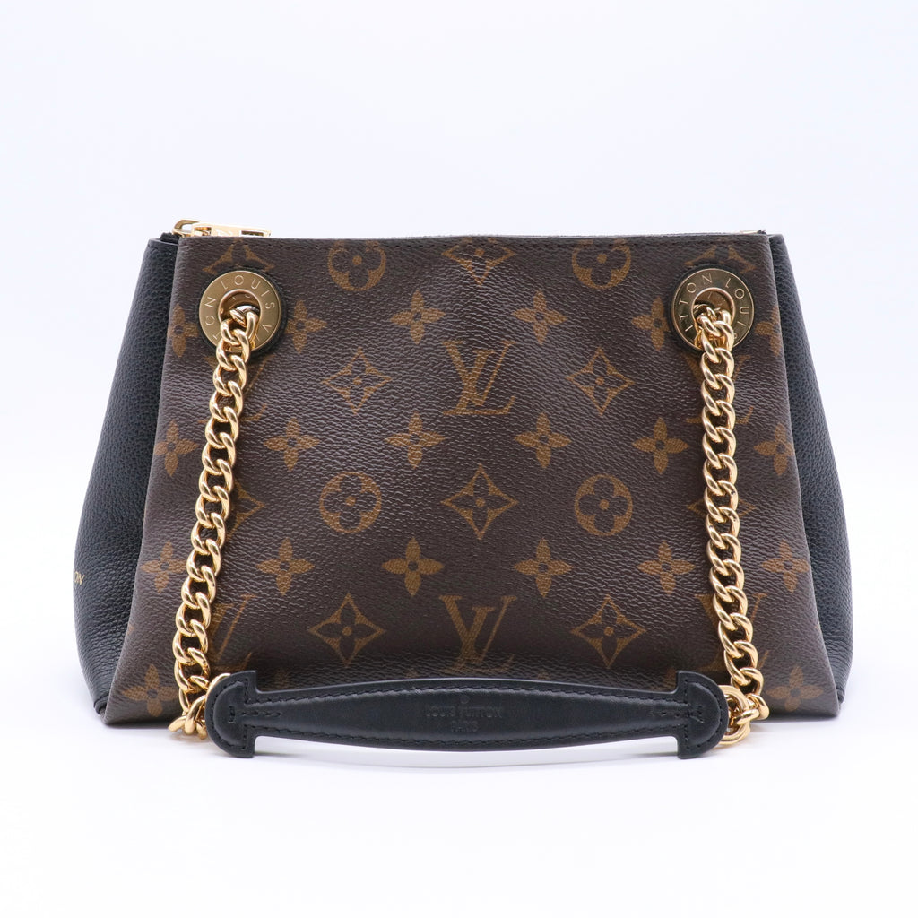 Surene Handbag Monogram Canvas with Leather BB twins