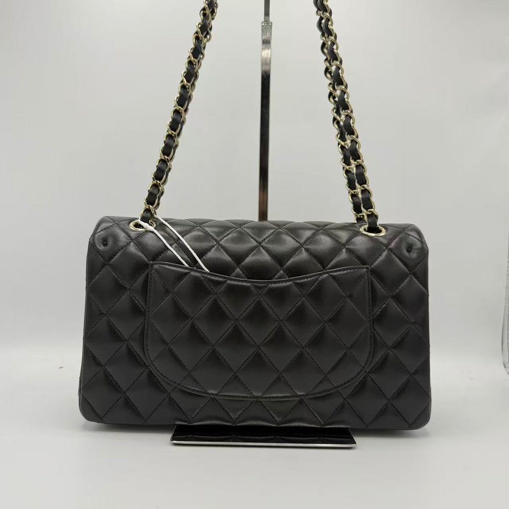 Hollywood Charms Classic Double Flap Bag Quilted Lambskin Medium