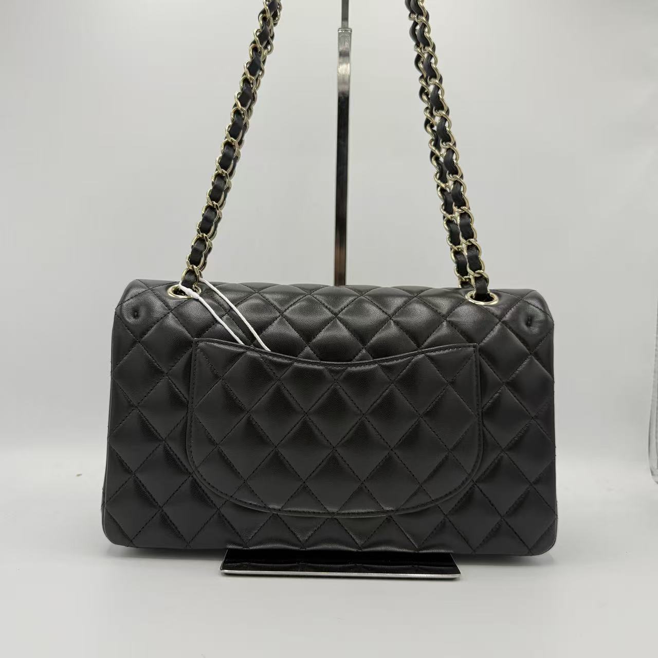 Hollywood Charms Classic Double Flap Bag Quilted Lambskin Medium