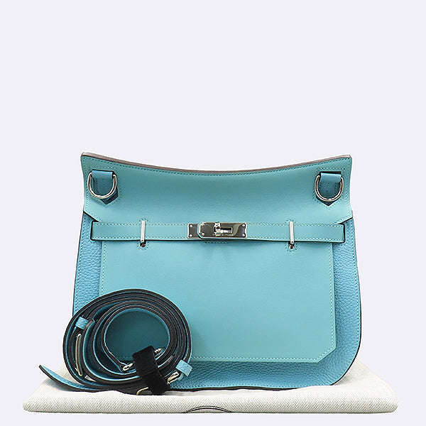 Hermes Swift Jypsiere 28 Bleu Saint B21647