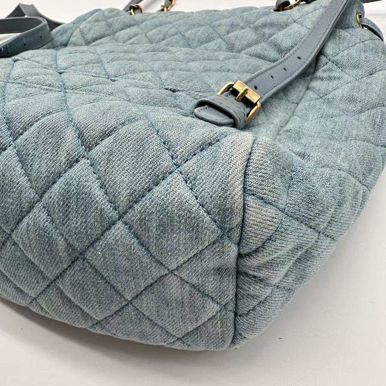 Urban Spirit Backpack Quilted Denim Small