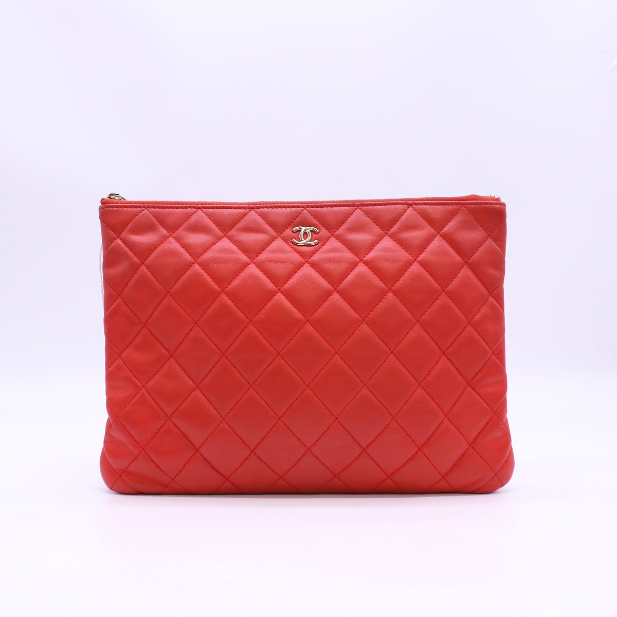 Lambskin Quilted Medium Cosmetic Case Twins LDZ1612