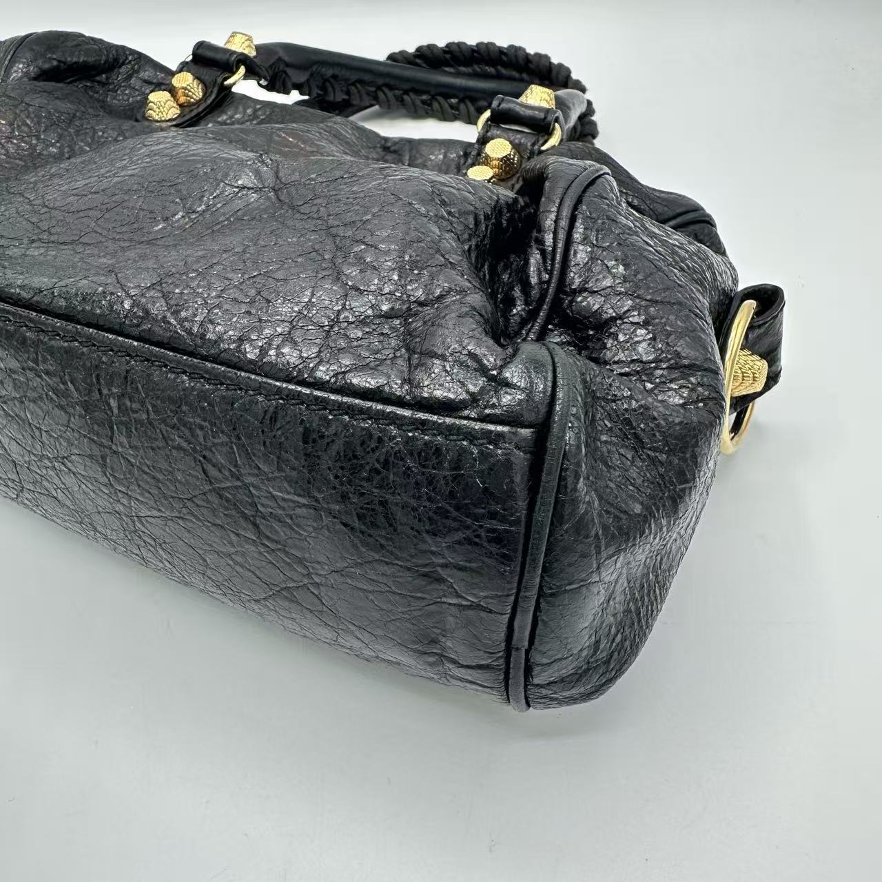 Black City Classic Studs Bag Leather Mini LDM-1714