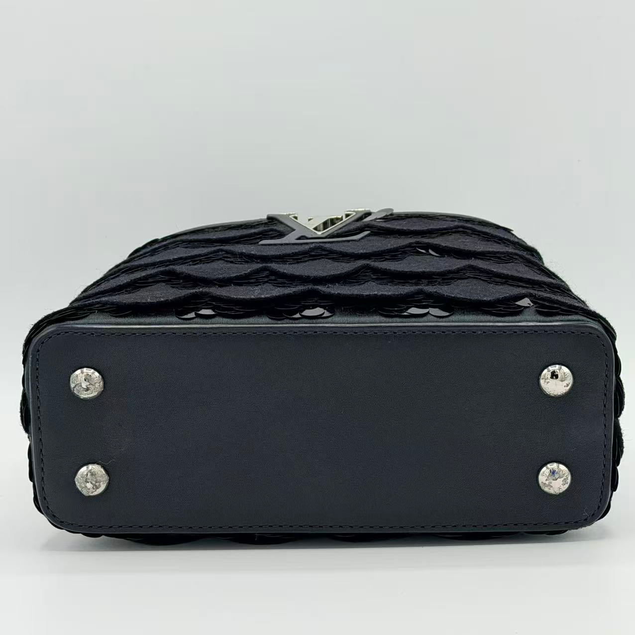 Capucines Bag Sequins and Felt Mini