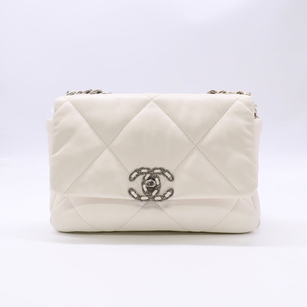 Chanel 19 Flap Bag Quilted Leather Medium twins LDZ1302
