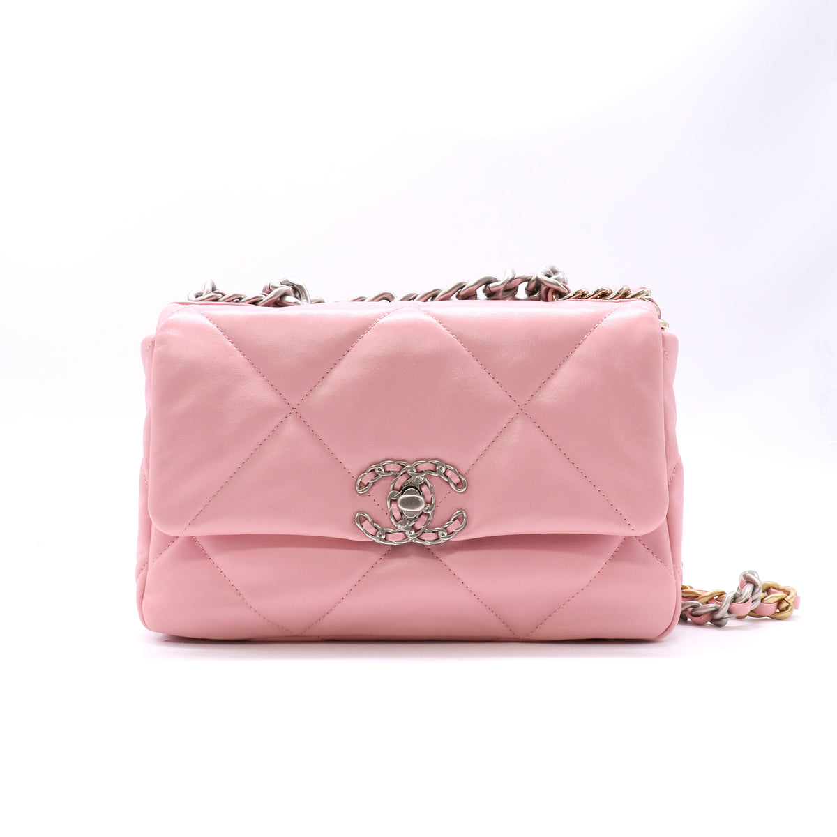 Chanel 19 Flap Bag Quilted Leather Medium twins LDZ1303