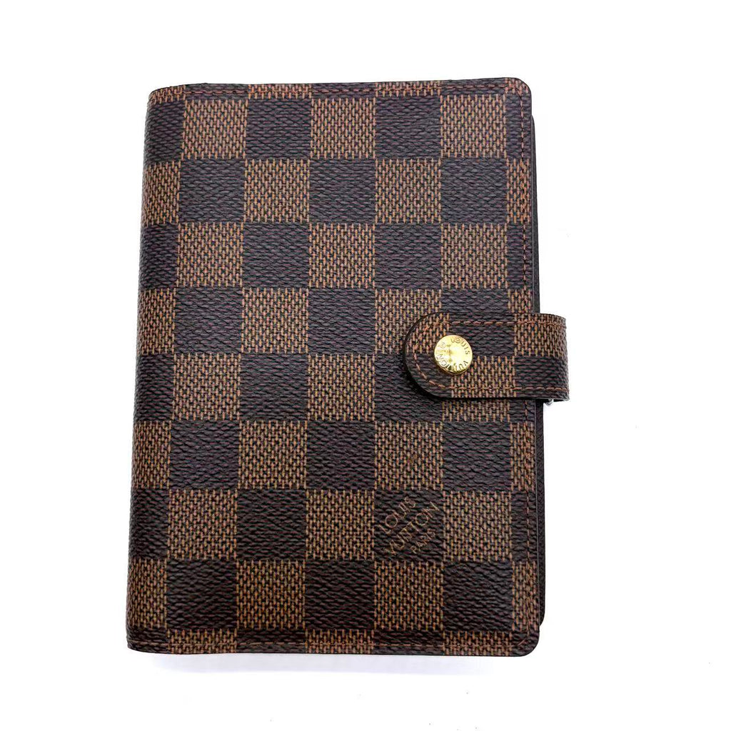 Damier Ebene Medium Ring Agenda