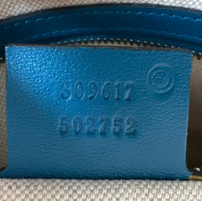 Microguccissima Patent Leather Nice Dome Satchel B23947