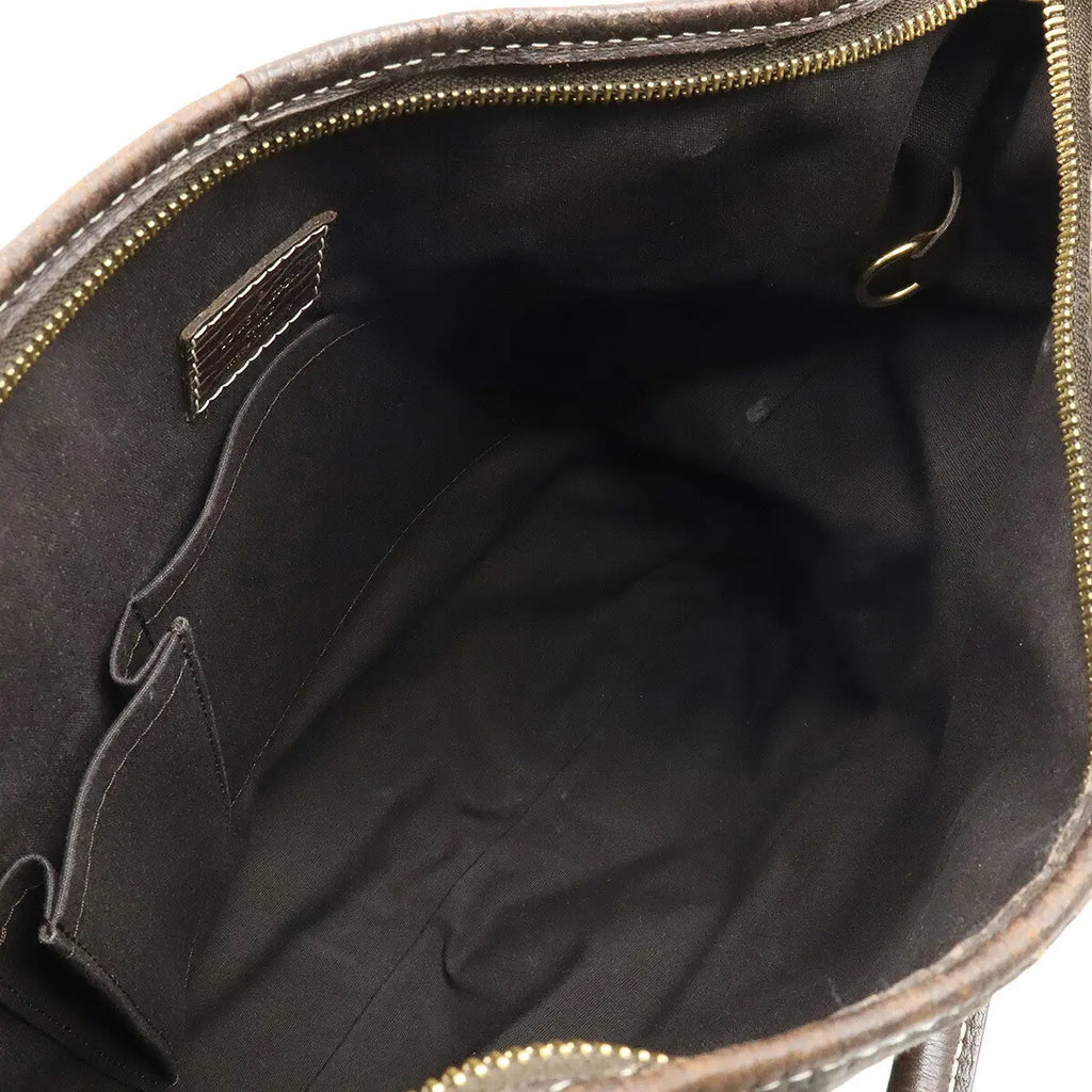 Monogram Mini Lan Buzas Angele Gray Shoulder Bag twins