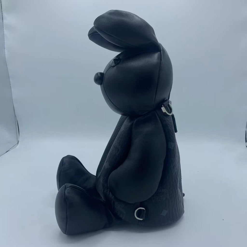 MCM Rabbit Cross Body Bag Black