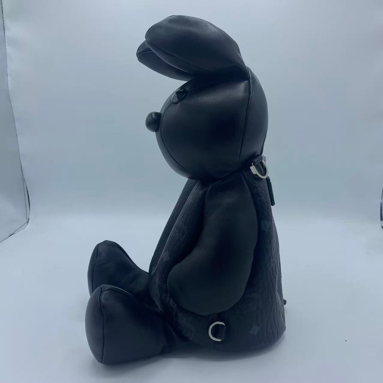MCM Rabbit Cross Body Bag Black