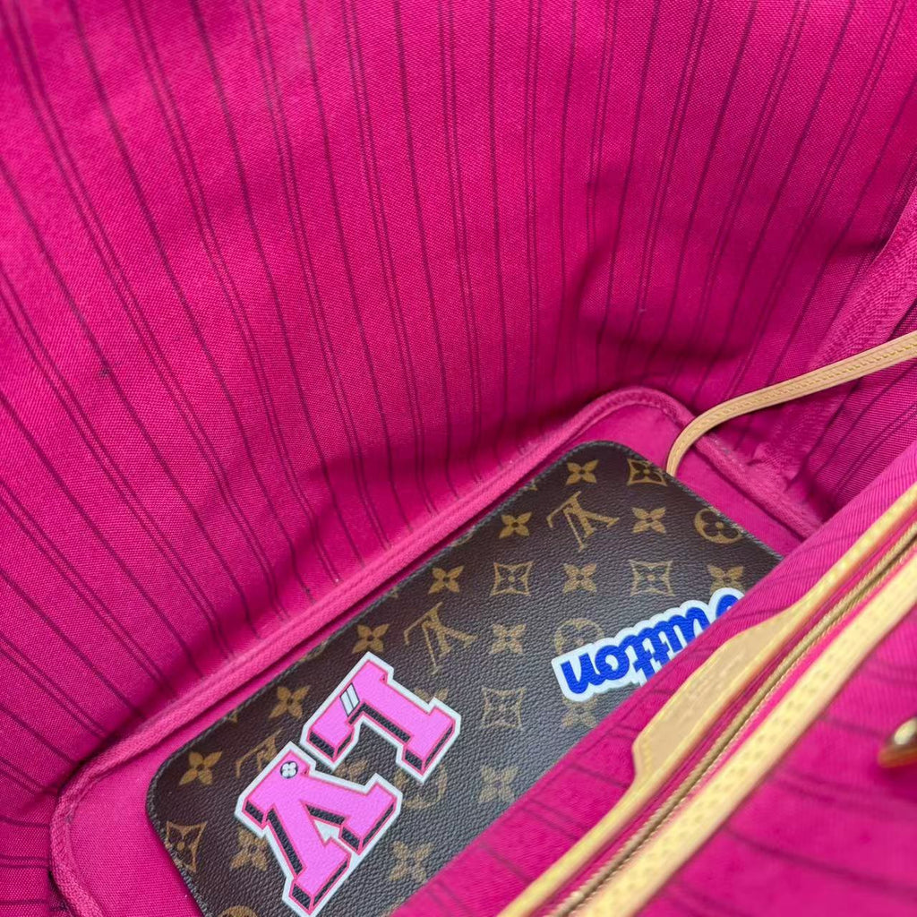 Louis Vuitton  Monogram Travel Stickers Neverfull MM