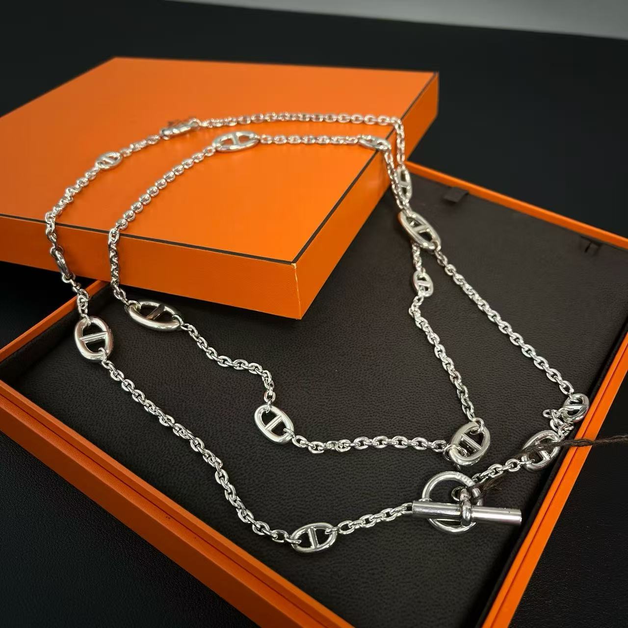 Farandole Pendant Necklace Sterling Silver Twins LDJ3803