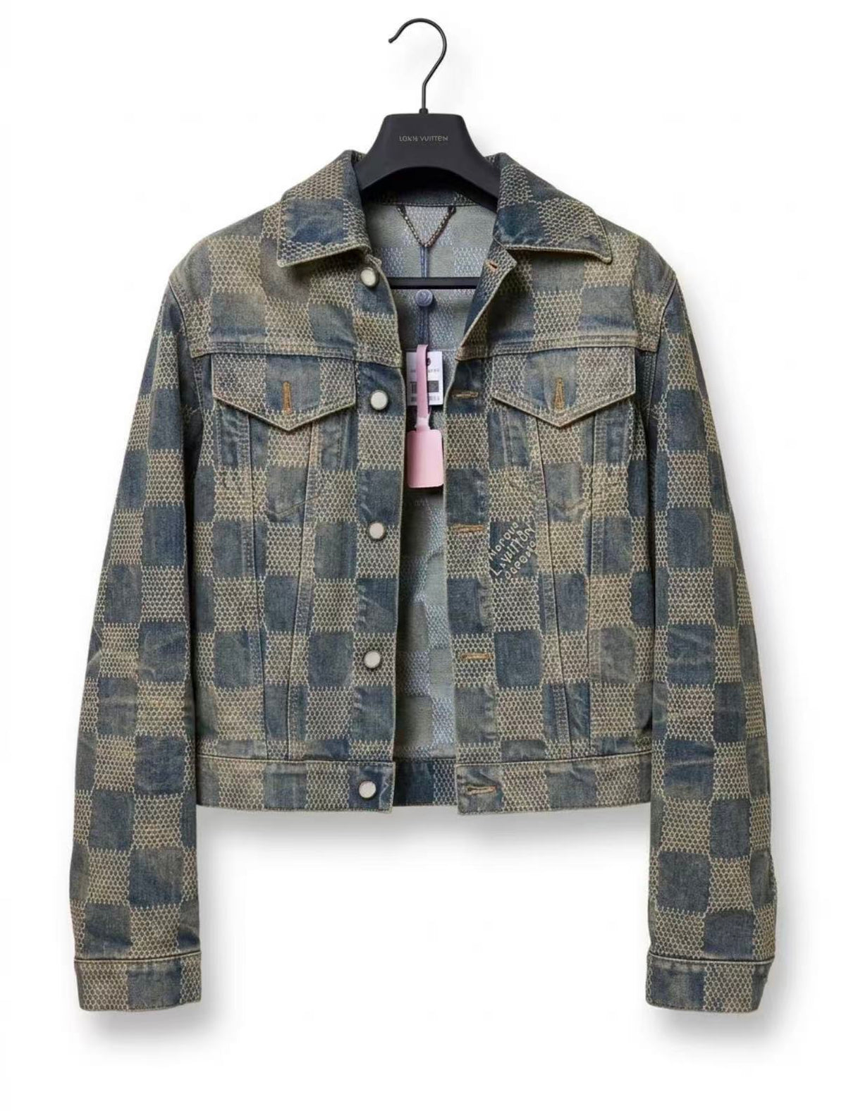 Louis Vuitton Damier Classic Denim Jacket Twins LDJ6830