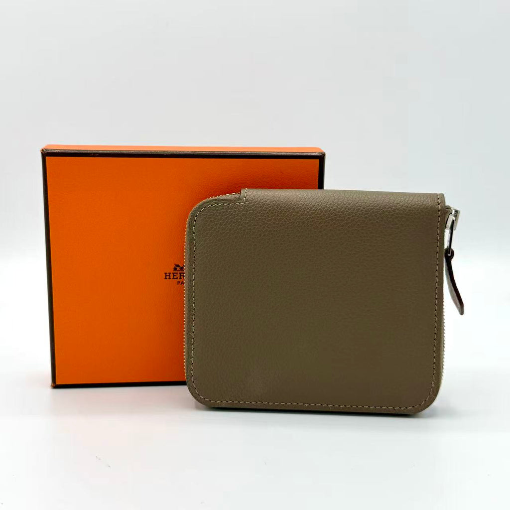Silk'in Compact Wallet Etoupe