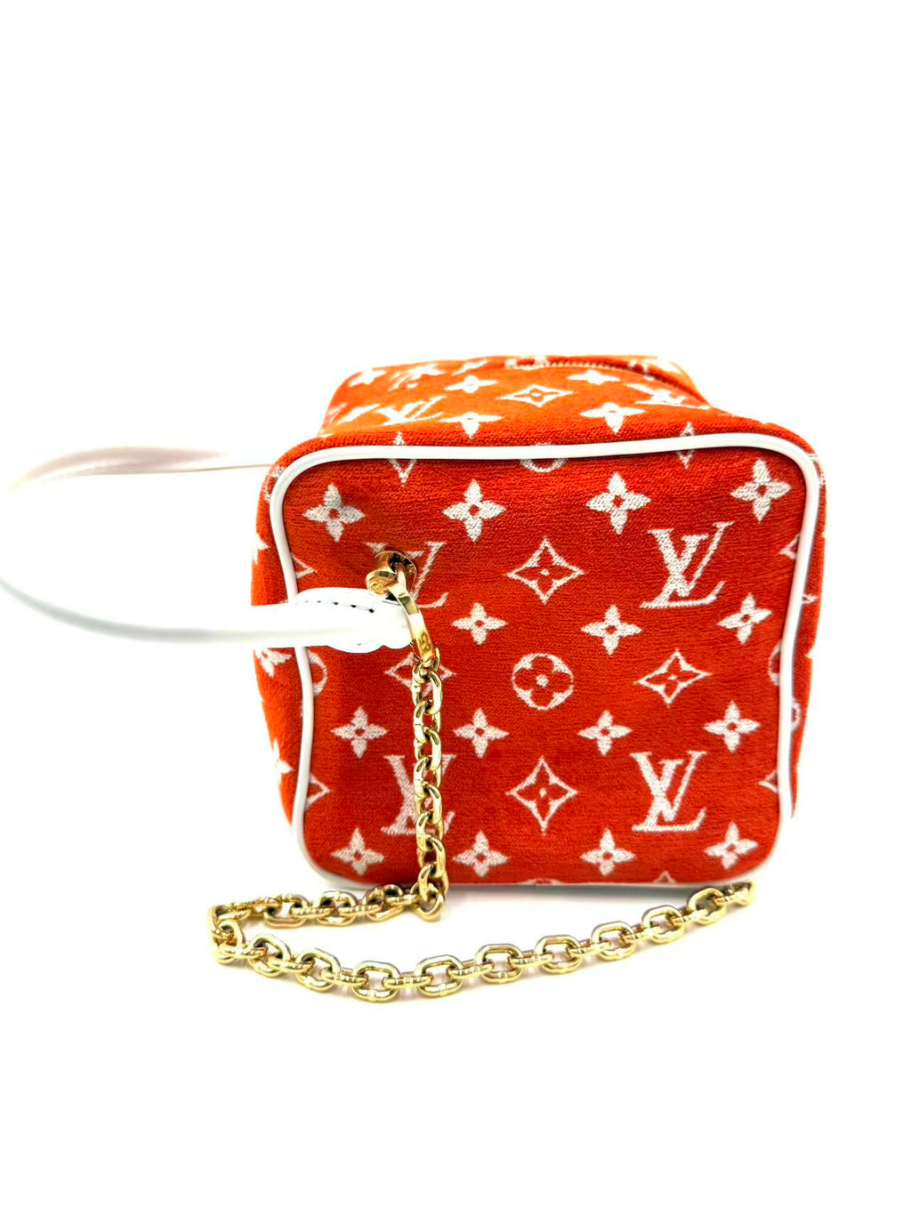 Square Bag LV Match Monogram Jacquard Velvet