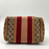 GUCCI Boston Cloth Crossbody Bag