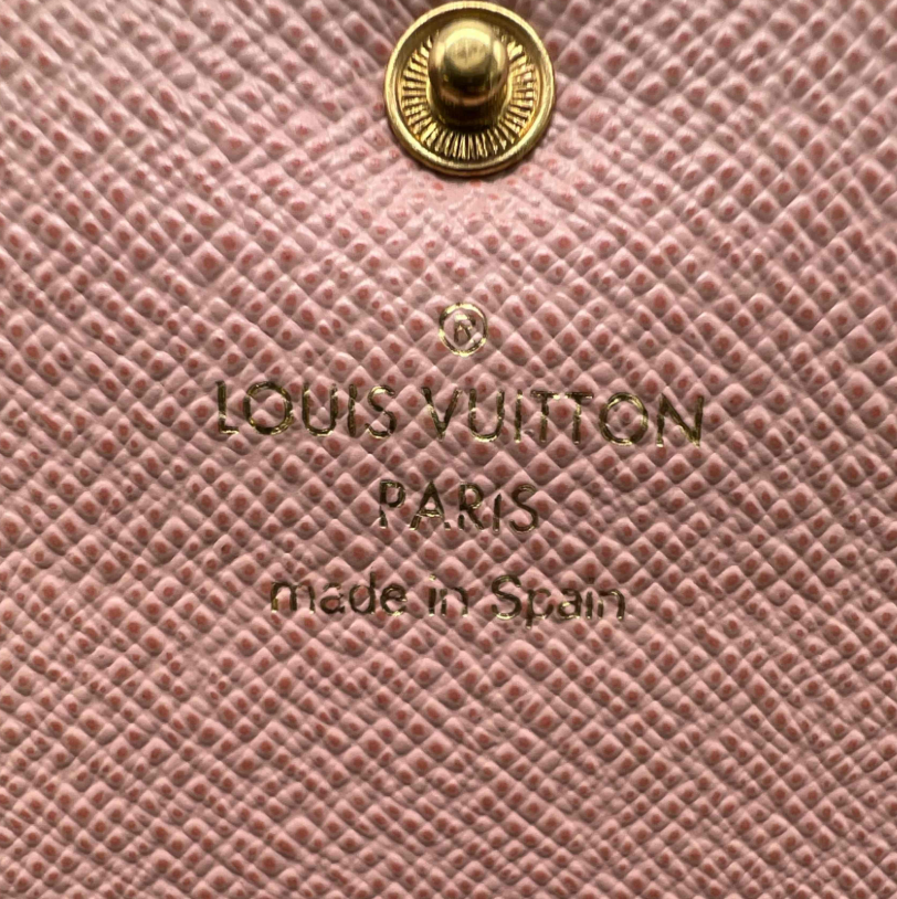 Monogram Emilie Wallet Rose Ballerine W23388