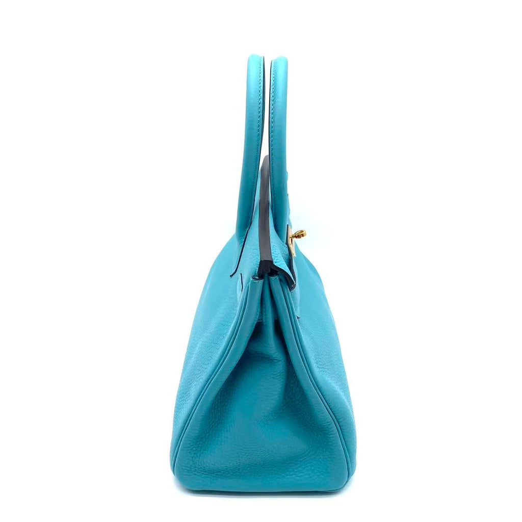 Birkin 30 Togo Blue Saint Clemence