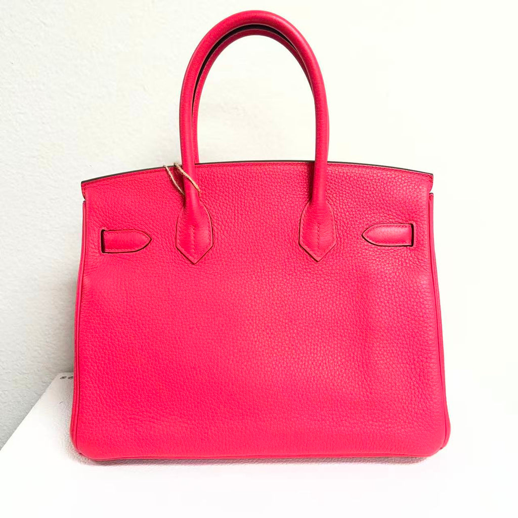 Birkin Handbag Rose Extreme Epsom with Palladium Hardware 30 LDM-1941
