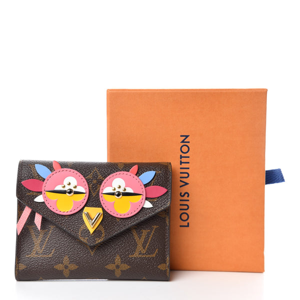 Monogram Lovely Birds Victorine Wallet twins
