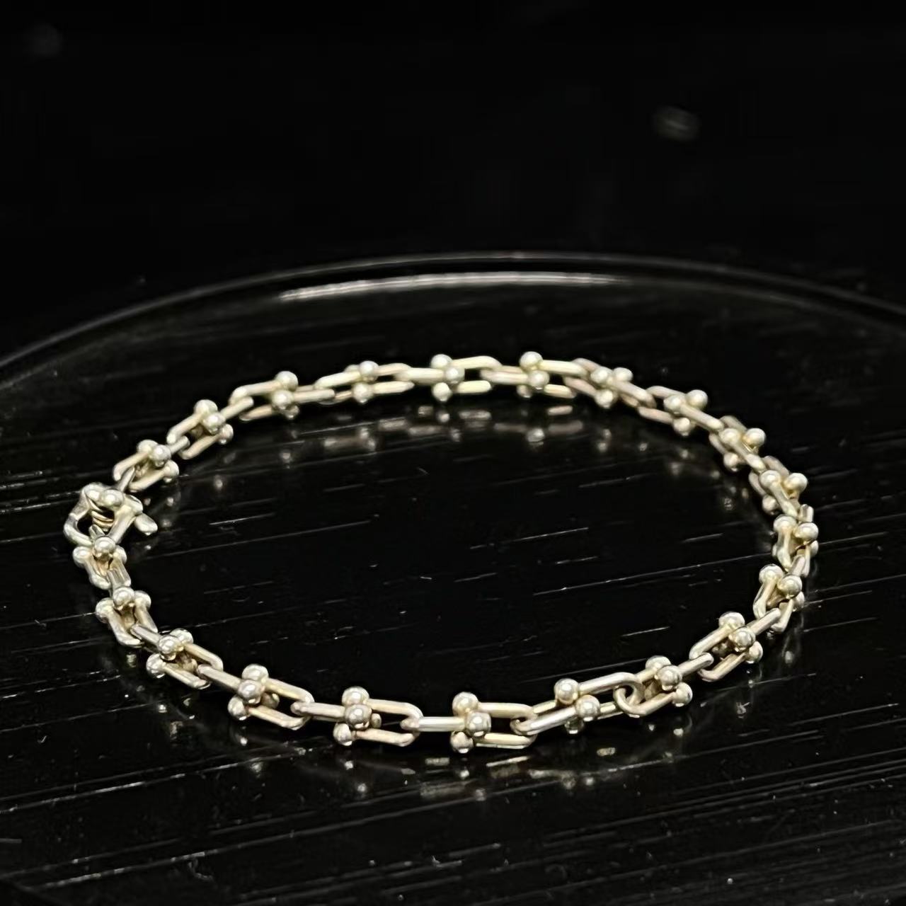 Tiffany Hardware Small Link Bracelet Twins LDJ3752